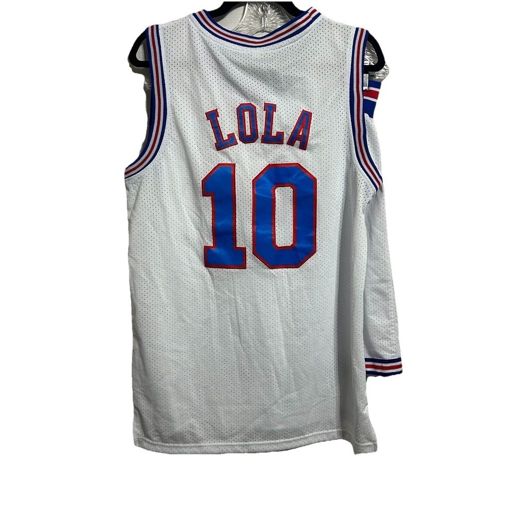 Space Jam Lola Bunny Halloween Costume Basketball Outfit Jersey Top‎ S Shorts L - Picture 2 of 7